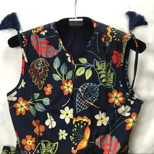 Eshakti Wayward Fancies Sleeveless Floral Dress